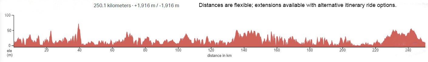 Central Loop elevation Elevation Graph