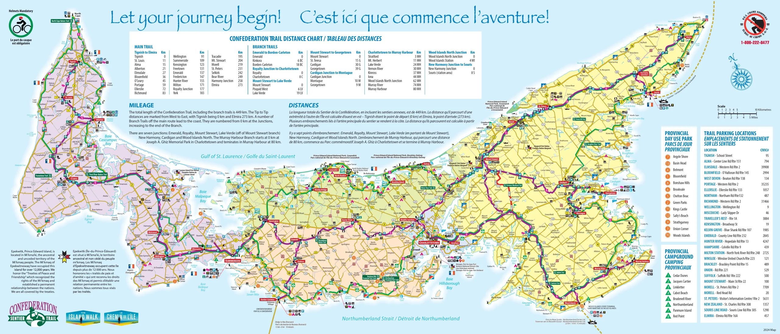 PEI Confederation Trail Map Inside 2024 28 x 12_1